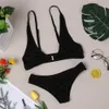 Sexig sommar solid färg brasiliansk bikini set kvinnor baddräkt badkläder strandkläder kvinnlig låg midja baddräkt biquini sxl2539154