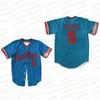 Jam Cal Ripken Jr 5 Rochester Red Wings Jersey genaaid nieuwe kleuren Hoogwaardige film honkbal jerseys