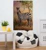 Wysokiej Jakości 100% Robić Nowoczesne Abstrakcyjne obrazy olejne na płótnie Obrazy Zwierząt Zebra Home Decor Art AM-68-8-2