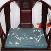 Thicken Chinese Bloem Zitkussen Sofa Stoel Kerstkussens Home Decor Back Kussen Zijde Brocade Fauteuil kussens Seat Pad