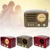 Nuovo altoparlante M-161BT Radio retrò potabile Altoparlante HIFI bluetooth senza fili Auricolare stereo FM AM SW USB AUX Scheda TF MP3 Ricevitore classico multimediale