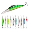 Hengjia Nieuwe Hot-Selling 70 Stks Crankbait kunstaas Plastic Vissen Lokjes 14.5cm 14.7g 4 # Haken 6 Color Crank Aas