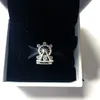 925 Sterling Silver Jewelry accessories Bracelet Beads Original box for Pandora Color CZ Diamond Ferris wheel Charm sets
