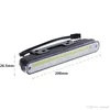 Ultra Bright LED DRL COB Daytime Light 12W Wodoodporne Auto Samochodów Drewno Daylight Daylight Head Lampa Universal