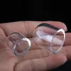 17mm 22mm Flat top Quartz Rond Insert épais bol Pour Narguilés XL XXL Mâle Femelle Bas Banger Nail terp perles