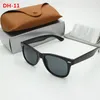 2 peças nova moda de alta qualidade retro homens e mulheres óculos de sol quadrados moldura marrom lente marrom proteção UV400 marrom case7660078