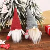 Suédois Santa Gnome peluche poupée ornement fait à la main elfe jouets vacances maison fête décor enfants cadeau