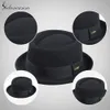 Sedancasesa 2019 Uomo Fedora Fashion 100% Pure Australia Uomo con Pork Pie per cappello classico in feltro di lana Church LY191228 s