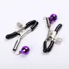 1 Pair Metal Sexy Breast Nipple Clamps Small Bell Adult Game Fetish Flirting Teasing Sex Toys for Couples C18122501