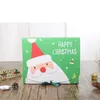 Réveillon de Noël Grand Coffret Cadeau Père Noël Fée Conception Papercard Kraft Présent Party Favor Activité Boîte Rouge Vert EEA684