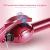 Professional Hair Curling Iron Curler Roller Waver Styling Tools Salon Styler Lcd Display Curlers Rotation Curl Wand 9mm SH1907271655271