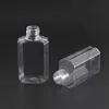 Flip Lids E Bottiglie ricaricabili per sapone liquido 60ml Flacone da viaggio con dispenser di alcool spremuto trasparente 2 OZ
