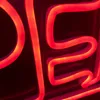 Açık model işareti 12 V led neon ışık silikon malzeme kırmızı pazar sinema bar tatil aydınlatma kapalı dekorasyon enerji tasarrufu özelleştirmek