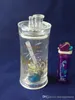 Het enkele Acryl-glas Water Groothandel Glas Bongs Oliebrander Pijpen Rigs Rookvrij