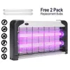 Pest Control Electric Bug Zapper Portable Indoor Electronic Mosquito Killer Trap UV Light Insect Lämplig 110V ultraviolett belysning frist myggor Direkt Kina