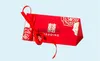 Emballage cadeau 200 pièces mariage Style chinois rouge doré Double bonheur boîte à bonbons ruban faveur de fête de mariage Box1