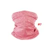 Masques de cyclisme solides Protection solaire Couverture du visage Enfants Randonnée Écharpe magique Cyclisme Bandana sans masque Filtre 1930cm CCA12182 30pcs3918393