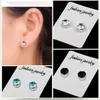 Pendientes de diamantes con imán de acero inoxidable con clip para mujer y hombre, aretes sin agujero, joyería de moda Will y Sandy