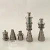 Ganzer Enail Quarz Ti Titanium Nägel Domeless Grad2 10 mm 16mm 20 mm für E Nail Electric Pid TC Daber Box6931936