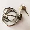 Factory Price New Lock Design 65mm Cage Length Stainless Steel Long Male Chastity Devices 2.56" Short Cock Cage For Men