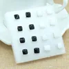 Earrings For Women Vintage Drip White Black Flower Stud Earrings Earings Fashion Jewelry Channel Stud Earrings