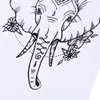 New Fashion Elephant Flash Temporary Tattoo Stickers Temporary Body Waterproof Gold Tatto Pattern Men Women Fake Tattoo