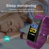 Ny Smart Watch Men Kvinnor Hjärtfrekvens Monitor Blodtryck Fitness Tracker SmartWatch Sport Klocka för IOS Android + Box