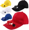 Solar Power Hat Cap Cap Fan Fan для гольф -бейсбола Sport Summer Outdoor Solar Sun Cap с охлаждающими вентиляторами бейсболка Hotsell Hotsell