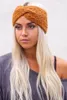 Классический дизайн женщины ободков Вязаной Переходного кабель Headwrap Winter Hairband вязание повязки глава группа Wrap мода оголовье аксессуары для волос