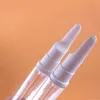 10pcs Plastic Airless Bottles Eye Cream Pen Small Clear Tube with Smear Massage Head Mini Empty Lotion Sample Packing 12ml 15ml