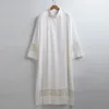 거룩한 교회 Surplice 사제 의상 흰색 Alb Vestment 성직자 질량 레이스 공동 Alb 기독교 십자가 Chasuble 고품질