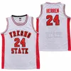 2020 New Fresno State Bulldogs FSU College Basketball Jersey NCAA Herren White todos costuraram e bordados do tamanho da juventude