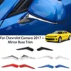 Chevrolet Camaro 2017+工場出口自動外観アクセサリーのためのABS車のバックミラーの台座のトリムの装飾カバー