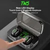 Niedrige Latenz LED Digital Power Display Kopfhörer Mini Sport Touch Headset Bluetooth Kopfhörer TWS Drahtlose Ohrhörer 3JJS0