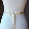 Ivory Color Handmade Beaded Crystal Wedding Bridal Sash New 2019 Luxurious Satin Wedding Belts Selling Wedding Sashes312o