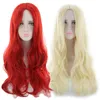 Long Curly Hair Wigs Carve Fluffy Fashion Big Wavy Synthetic Wig Caps Wholesale