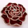 10pcs / lot Mish Style Fashion Crystal Jewelry Brooches Pins per regalo artigianale BR701