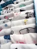 2 layers Baby Newborn INS print Bibs Infant Scarf Toddlers cartoon Cotton Bandana Burp Cloths 25*25cm 30*30cm C6895