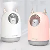 Ultrasonic Electric USB Deer Air Firidifier 300 ml PET TIMING AROME Essential Oil Diffuser Cool Mist Maker Fogger With Light Y200418313322