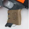 airsoft tactical ar 15 accessories non-slip sleeve Rubber Grip Glove for G17 holster for hunting shooting