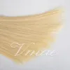 100g non transformés vierge bande d'extension de cheveux humains en indien naturel brun blond noir double soie dessinée trame de peau droite