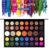 Classic Dream 45 Colors Artistry Palette Palette, Джеймс, создает идеальные для Go Go Glam, Matte, Metallic и Shimmer Shades, сияющие цвета, обогащенные пигментами