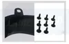 För XC40 2017 - 2019 Set Molded Mud Flaps Flaps Splash Guards Fender Bil Mudguards Mudflaps Frah BACH 20188884691