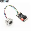 Grow R503 Nowy Okrągły Okrągły RGB Wskaźnik pierścienia LED Control DC3.3V MX1.0-6Pin Pojemnościowy skaner modułu odcisków palców