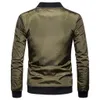 Winter Men Kurtka Płaszcz Wiosna Męskie Odzież Moda Casual Kieszeń Thermal Zipper Jacket Top Coat Streetwear