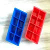 8 Big Jumbo Large Silicone Square Tray Mold Mould Ice Cube Maker Kitchen Accessories C19041301