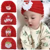 Baby Christmas Hat Kids Children Knitted Hat Headwear Caps Child Toddlers Babies Hats A274