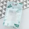 Flamingo Small Fresh Self-sealed Food Packaging Bag Handmade Biscuits Plastic Packing Bag With Handle Wholesale QW9157