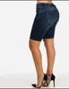 Jeans femininos 2021 denim shorts mulheres femme curto push up magro slim cintura média jeans1
