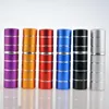 10ML Aluminum Refillabe Perfume Bottle, Perfume Spray Atomizer Cosmetic Container 100pcs/lot DHL Free shipping LX